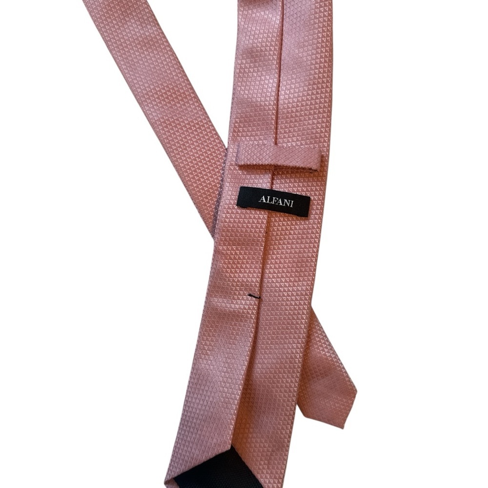 Alfani Pink Textured Tie